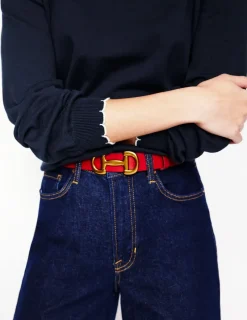 Sweaters & Cardigans-Boden Pru Scallop Trim Sweater- Navy