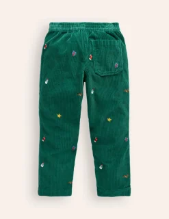 Pants & Jeans-Boden Pull-On Cord Pants-Festive Embroidery FestiveEmbroidery