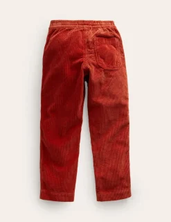 Pants & Jeans-Boden Pull-On Cord Trousers-Roasted Chestnut RoastedChestnut