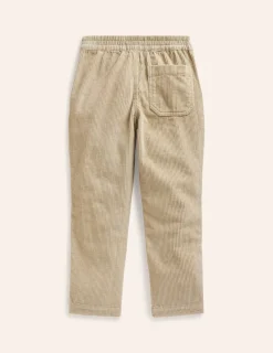 Pants & Jeans-Boden Pull-On Cord Trousers-Soft Stone SoftStone