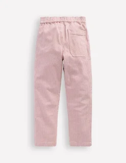 Pants & Jeans-Boden Pull-On Trouser-Pink Ticking PinkTicking