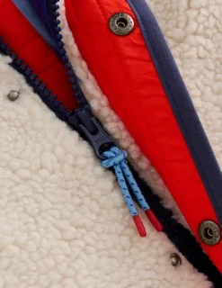 Coats & Jackets-Boden Quilted Borg Jacket- Multi
