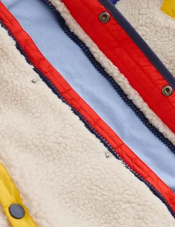 Coats & Jackets-Boden Quilted Borg Jacket- Multi