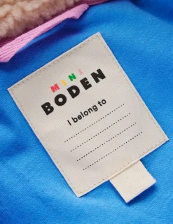 Coats & Jackets-Boden Quilted Borg Mix Jacket-Multi Colourblock MultiColourblock