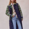 Jackets & Coats-Boden Quilted Trench Coat- Navy
