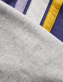 Tops, T-Shirts & Polos-Boden Raglan T-Shirt-Grey Marl/ Starboard Blue GreyMarl/StarboardBlue