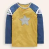 Tops, T-Shirts & Polos-Boden Raglan T-Shirt-Tropical Yellow/ Bluejay TropicalYellow/Bluejay