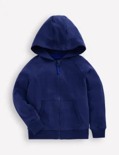 Sweatshirts & Hoodies | Tops, T-Shirts & Polos-Boden Rainbow Zip-Up Hoodie-Starboard Blue Sun Back StarboardBlueSunBack