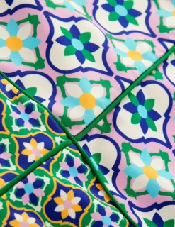Swimwear-Boden Rhodes Cup-Size Swimsuit-Multi, Floweret Tile Multi,FloweretTile
