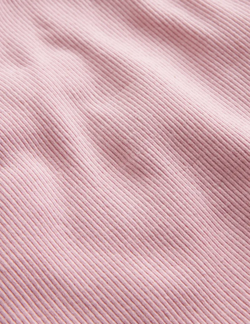 Tops & T-Shirts-Boden Ribbed Lace Trim Tank Top-French Pink FrenchPink