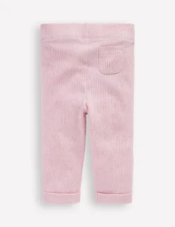 Bottoms-Boden Ribbed Marl Leggings-Vintage Mauve Marl VintageMauveMarl