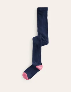 Socks & Tights-Boden Ribbed Tights-French Navy FrenchNavy