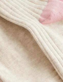 Socks & Tights-Boden Ribbed Tights- Oatmeal