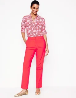 Pants-Boden Richmond 7/8 Pants-Strawberry Tart Red StrawberryTartRed