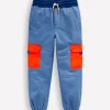 Joggers & Sweatpants-Boden Ripstop Cargo Joggers-Robot Blue RobotBlue