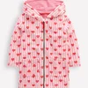 Swimwear & Beachwear-Boden Romie Towelling Zip Throw-On-Bubblegum Pink Heart Stripe BubblegumPinkHeartStripe