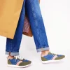 Flats | Nightwear & Lougewear-Boden Runner Sneakers-Blue Colourblock BlueColourblock