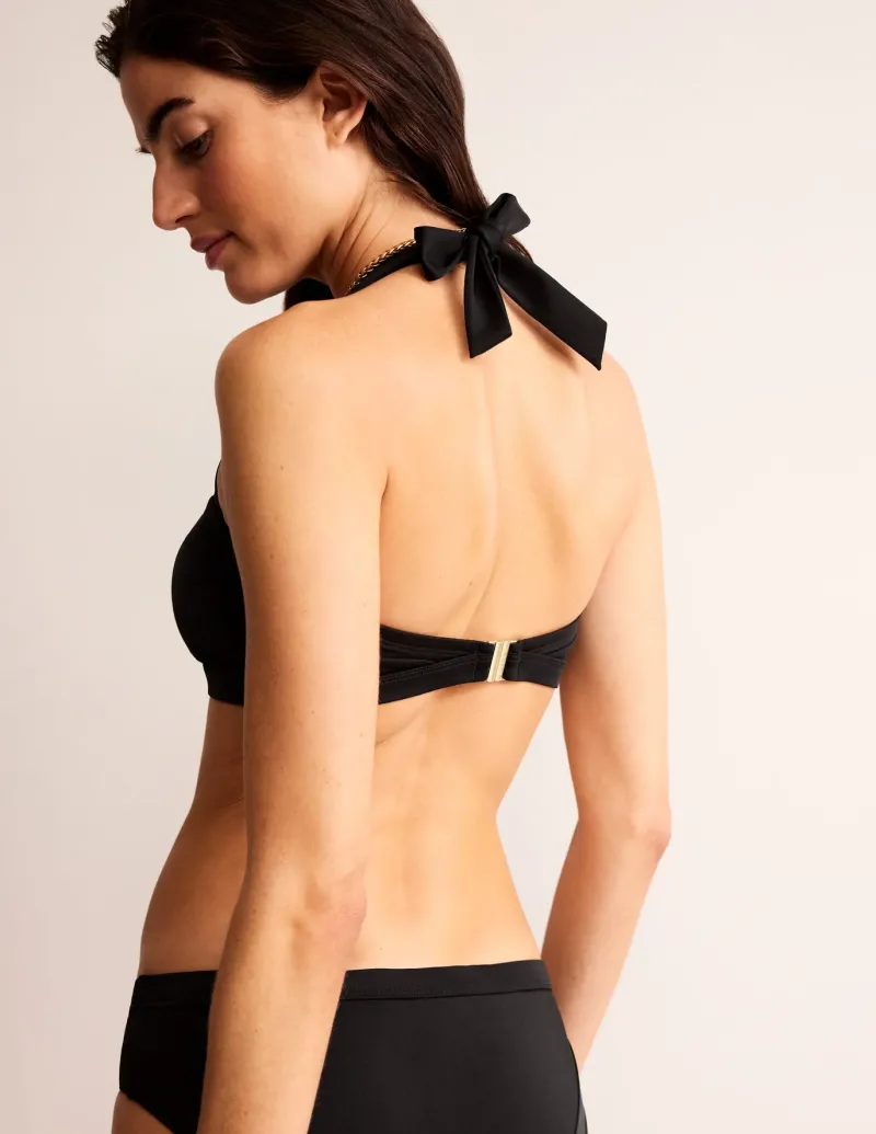 Swimwear-Boden Santorini Bikini Top- Black