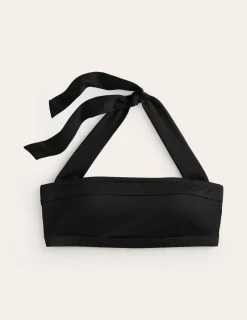 Swimwear-Boden Santorini Bikini Top- Black