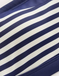 Swimwear-Boden Santorini Bikini Top-French Navy, Ivory Stripe FrenchNavy,IvoryStripe