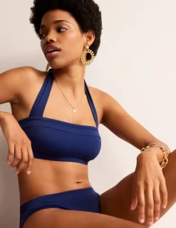 Swimwear-Boden Santorini Bikini Top- Navy
