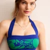 Swimwear-Boden Santorini Bikini Top-Surf The Web, Ripple Swirl SurfTheWeb,RippleSwirl