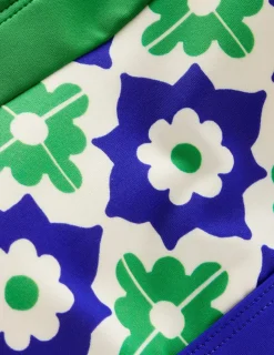 Swimwear-Boden Santorini Bikini Top-Surf The Web, Geometric Stamp SurfTheWeb,GeometricStamp