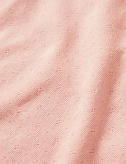 Tops & T-Shirts-Boden Short Sleeve Pointelle Top-Provence Dusty Pink ProvenceDustyPink
