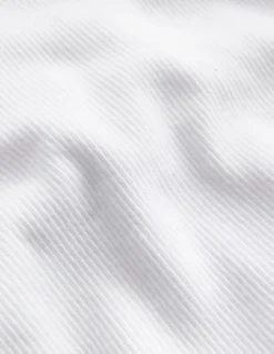 Tops & T-Shirts-Boden Short Sleeve Ribbed T-Shirt- White