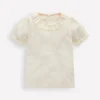 Tops & T-Shirts-Boden Short Sleeved Collared Top-Ivory Broderie IvoryBroderie