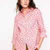 Tops & Blouses | Shirts-Boden Sienna Cotton Shirt-Almond Pink, Sparse Spot AlmondPink,SparseSpot