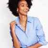 Tops & Blouses | Shirts-Boden Sienna Cotton Shirt-Blue Oxford BlueOxford