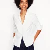 Tops & Blouses | Shirts-Boden Sienna Cotton Shirt- White