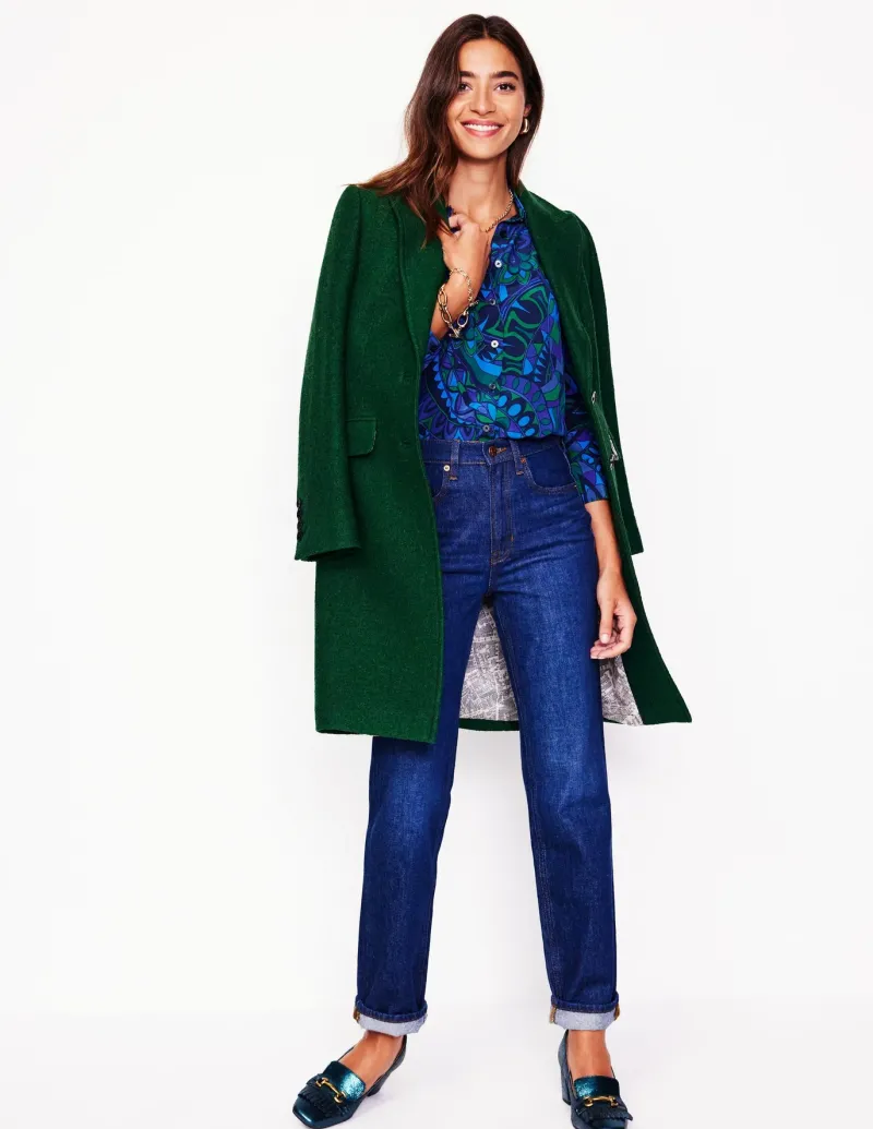 Tops & Blouses | Shirts-Boden Sienna Silk Shirt-Blue, Kaleidoscopic Paisley Blue,KaleidoscopicPaisley
