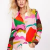 Tops & Blouses | Shirts-Boden Sienna Silk Shirt-Multi, Scenic Fall Multi,ScenicFall