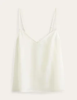 Tops & Blouses-Boden Silk Cami- Ivory