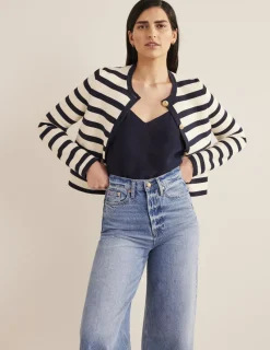 Tops & Blouses-Boden Silk Cami- Navy