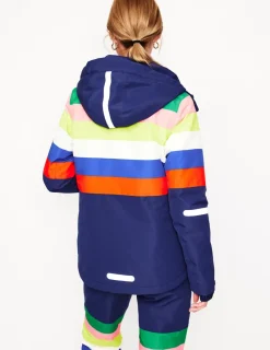 Jackets & Coats-Boden Ski Jacket-Rainbow Stripe RainbowStripe
