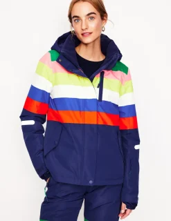 Jackets & Coats-Boden Ski Jacket-Rainbow Stripe RainbowStripe