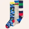 Socks & Tights-Boden Ski Socks- Multi