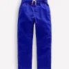 Pants & Jeans-Boden Slim Pull On Trousers-Bright Blue BrightBlue