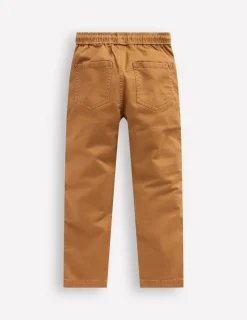 Pants & Jeans-Boden Slim Pull On Trousers-Butterscotch Brown ButterscotchBrown