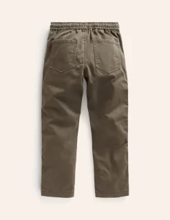 Pants & Jeans-Boden Slim Pull On Trousers-Classic Khaki ClassicKhaki