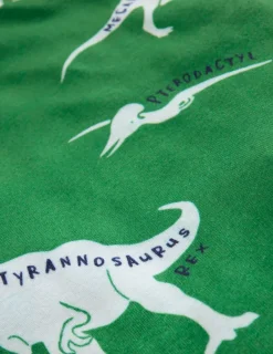 Sleepwear & Pajamas-Boden Snug Glow-In-The-Dark Pajamas-Highland Green Dino HighlandGreenDino
