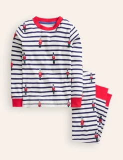 Sleepwear & Pajamas-Boden Snug Long John Pajamas-Breton Soldiers BretonSoldiers