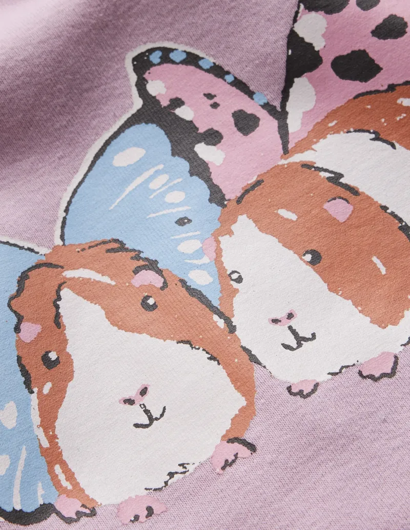 Sleepwear & Pajamas-Boden Snug Long John Pajamas-Fairy Guinea Pigs FairyGuineaPigs