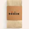 Socks & Tights-Boden Sparkle Tights- Gold