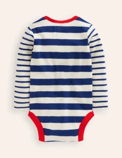 Tops & Bodysuits-Boden Striped 5 Pack Bodies-Multi Stripe MultiStripe