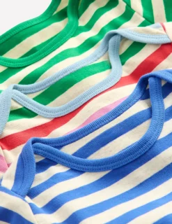 Tops & Bodysuits-Boden Striped 3 Pack Bodies-Oatmeal Multi Stripe OatmealMultiStripe