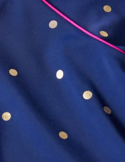 Swimwear & Beachwear-Boden Sunsafe Patterned Rash Vest-Navy Rainbow Confetti Spot NavyRainbowConfettiSpot